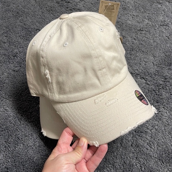 Distressed Baseball Hat - Picture 3 of 6